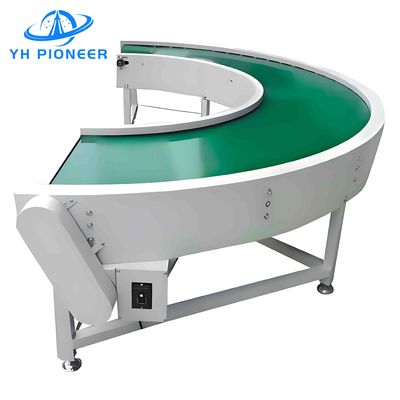 Good price PU Turning Belt Conveyor Packing Machine , Material Handling Conveyor Custom Length online