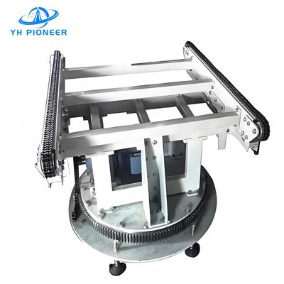 Good price Alloy Steel Chain Industrial Pallet Turntable For High Capacity Pallet Transfers online