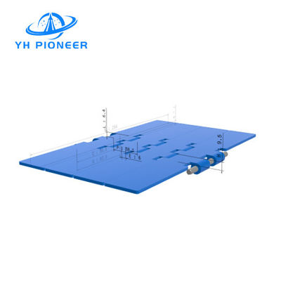 Good price 304 / 316 Stainless Steel Conveyor Chain Plate With Double Hinges For High Load online
