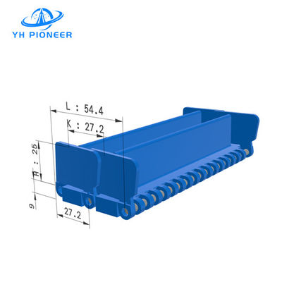 Good price High - Stability Flat Top Modular Belt with Sidewall for Robust Material Conveying and Containment online
