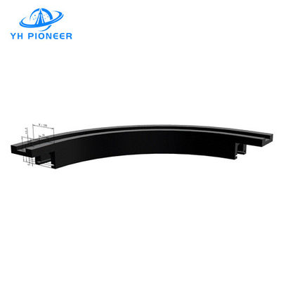 Good price Durable Sideflex Magnetic Curved Track Rail with UHMW-PE for High - Stability Material Handling online