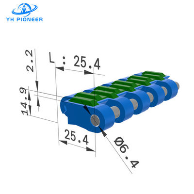 Good price Durable PP Modular Belt with Rubber Surface for Low - Noise and Shock - Absorbing Transport online