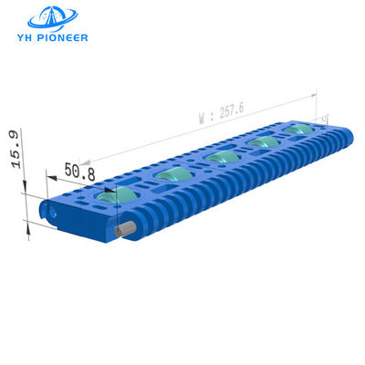 Good price PP Plastic Modular Belt With Rollers For Industrial Automation Conveying Systems online