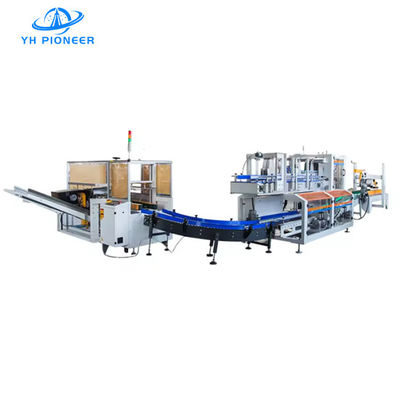Good price Precision Bottle Case Packing Machine 15-20 Bags/Min For PET And Glass Bottles online