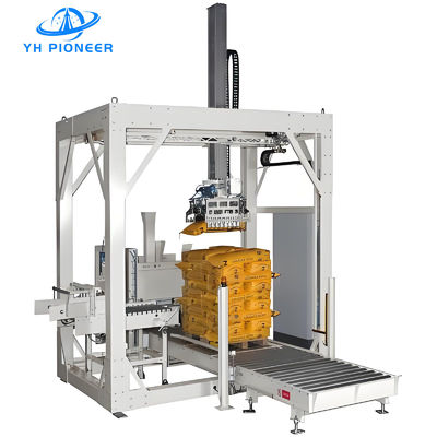 Good price Flexible Automatic Palletizing Systems Gantry Palletizer Customizable Layer Patterns online