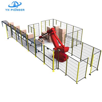 Good price Custom Color Robot Safety Fencing systems Industrial Grade For Workshop Protection online