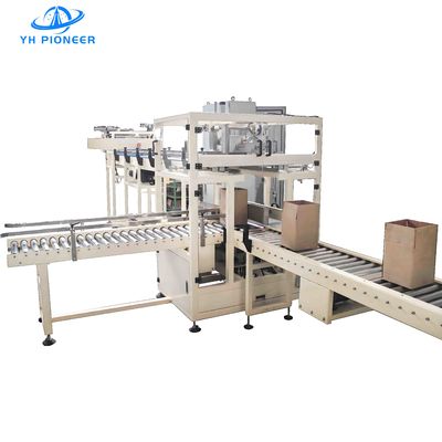 Good price 100-300cpm Can Bottle Case Packing Machine With Scratch Free Chain Board Conveyor online