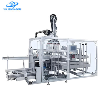 Good price High Speed Servo Bottle Case Packing Machine 200ppm Stacking Speed 5-20Cases/Min online