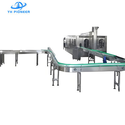 Good price Variable Speed Control Bottle Conveyor Systems , Bottle Transfer Conveyor 45m/min online