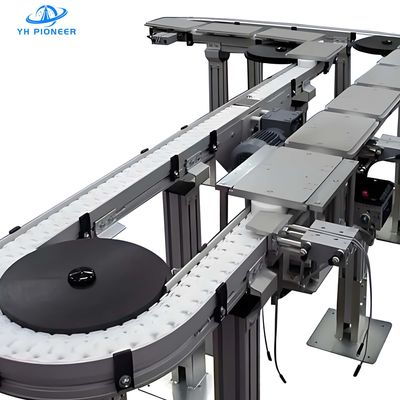 Good price Flexible Bottle Chain Conveyor Systems with Adjustable Speed up to 30m/min online