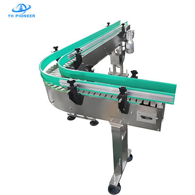Good price Customizable Chain Plate Turning Conveyor With Stainless Steel Frame And Adjustable Speed For Reliable Material Handling online