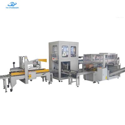 Good price Reliable Bag Carton Packer Machine For Soft Bag Packaging With Stainless Steel Construction And 7.5kw Motor Power online