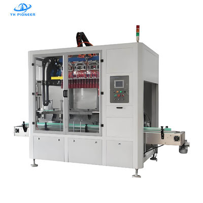 Good price Flexible Bottle Case Packer With Customizable Pallet Sizes And 4.6KW Power High Speed Canning Lines online