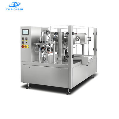 Good price Durable Rotary Pouch Packing Machine with Stainless Steel Construction for Safe and Hygienic Food and Beverage Packaging online