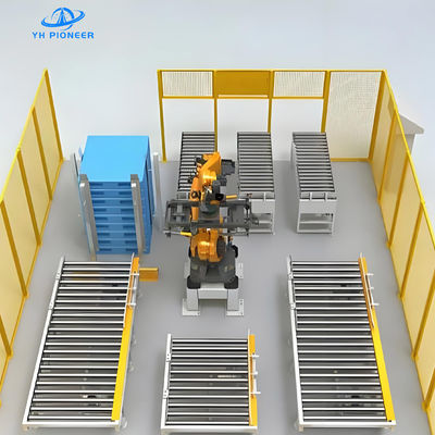 Good price Stable and Reliable Bag Palletizer Machine with ±0.15mm Repeatability for Precision Palletizing online