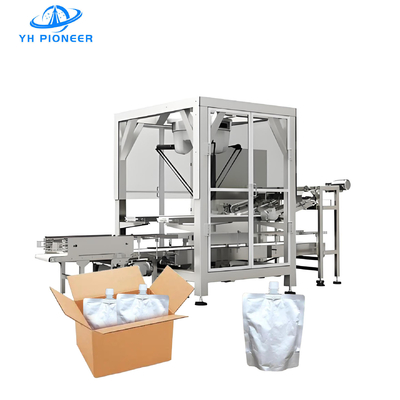 Good price Soft Bags Pouches Carton Packer Machine with Customizable Carton Size online