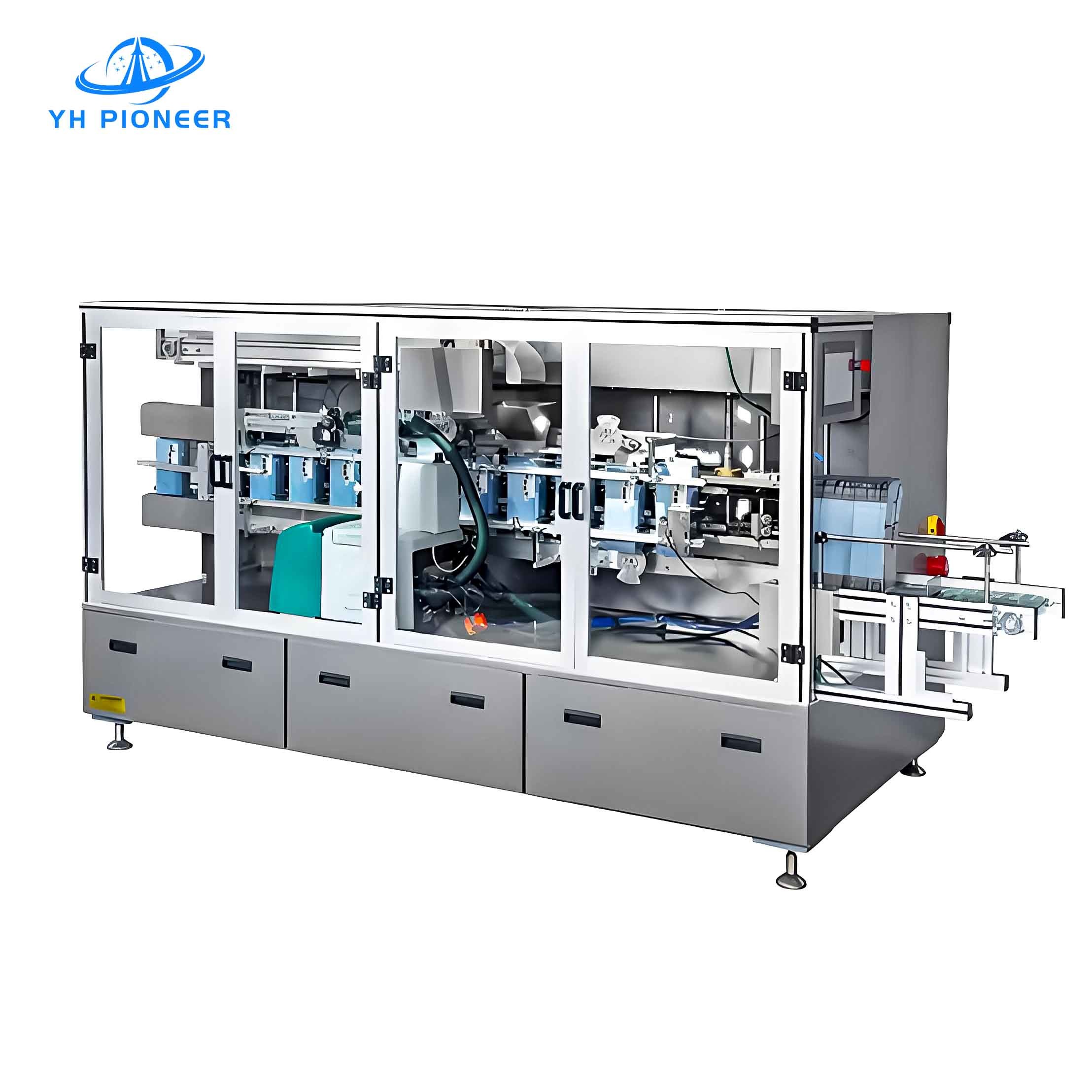 Precision Placement Automatic Vertical Cartoning Machine 80box/Min 380V ...