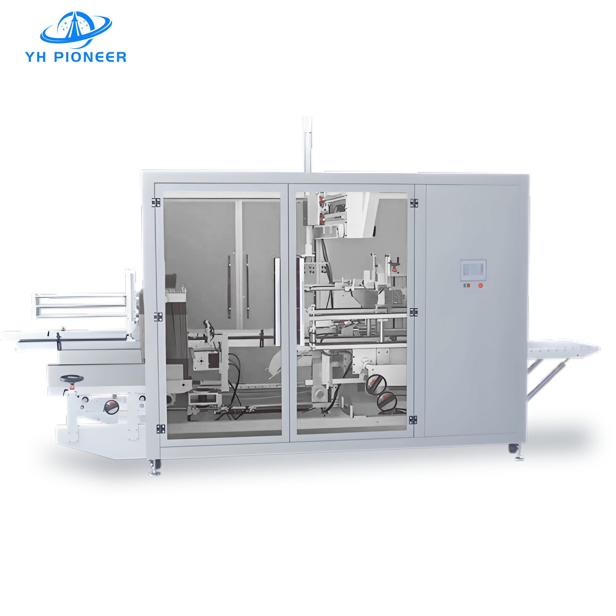 304SS Vertical Automatic Case Packer Machine For Food Pharmaceuticals ...