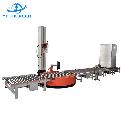 Good price High Precision Automatic Palletizing Systems Drum Palletizer With Stainless Steel online
