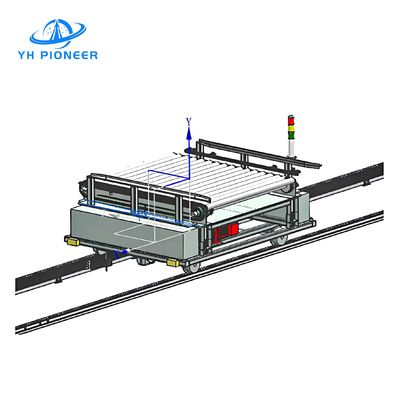 Good price Aluminum Construction Rail Guided Vehicle RGV For Warehouse Management online