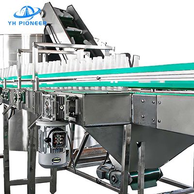 Good price Hygienic Design Pressureless Bottle Transport Conveyor With Enhanced Friction Materials online