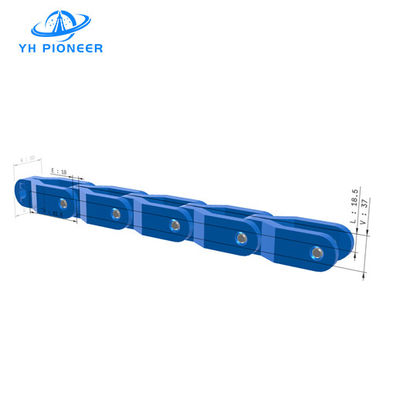 Good price High - Flex Case Conveyor Chain with POM Panels and Stainless Steel Axles for Reliable Material Transport online