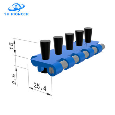 Good price 85mm Width Conveyor Modular Belt With Brush For Material Handling And Cleaning online
