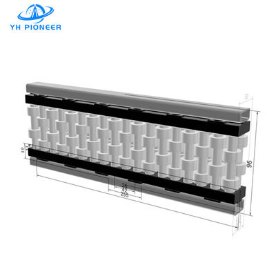Good price Robust Double Row Roller Guide Rail with POM and Stainless Steel for Industrial Conveying Durability online