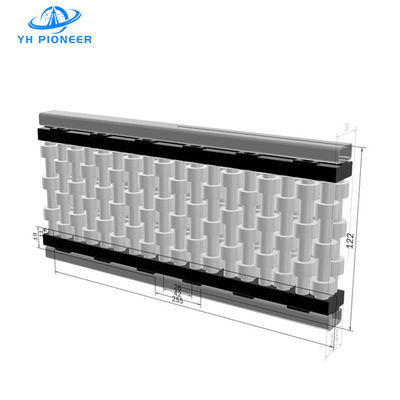 Good price Robust Three - Row Roller Guide Rail with POM and Stainless Steel for Industrial Safety Protection online