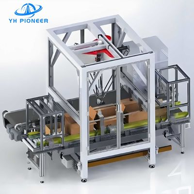 Good price 3.0KW Robot Soft Bag Case Packer , Pouch Case Packing Machine 10-20cartons/Min online