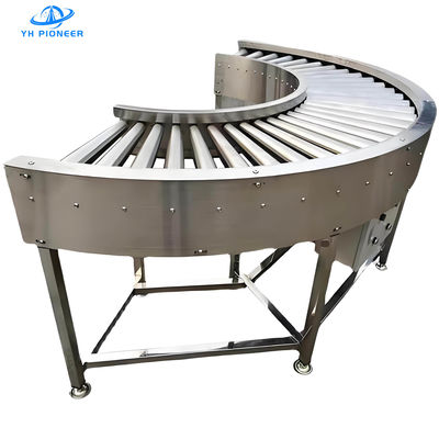 Good price Customized Roller Turning Conveyor With Steel Or Galvanized Frame  Variable Motor Power For Reliable Operation online
