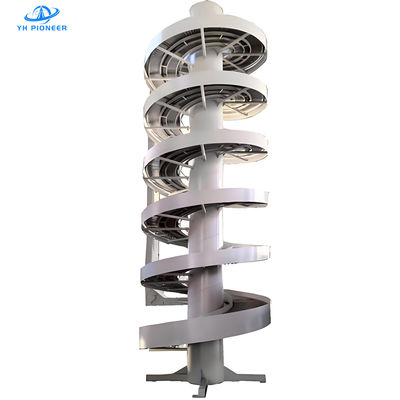 Good price Spiral Lifting Conveyor System with 201/SUS304 Stainless Steel Construction and Heat Resistant Features online