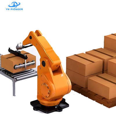 Good price High Precision Robot Palletizer System with 3150mm Arm Span and ±0.4mm Repeated Positioning Accuracy for Efficient Palletizing online