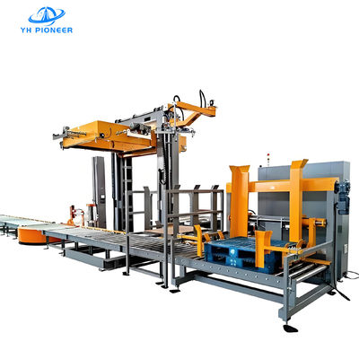 Good price Gantry Palletizing System for Cardboard Boxes and Crates with Robotics Teaching Control Mode online