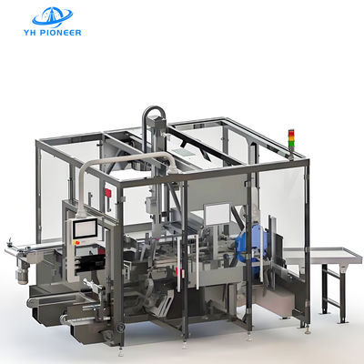 Good price High Fficiency Drop - Type Bottle Case Packer For PET Glass And Aluminum Bottles With 6kw Power And Low Noise Operation online