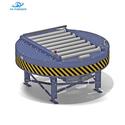 Good price Energy Efficient Roller Rotating Conveyor Palletizer with Max 20m/min Conveying Speed for High Output Production online