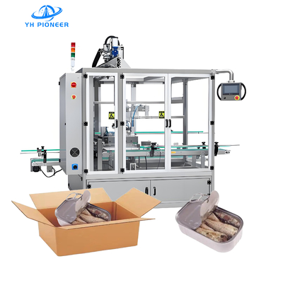 Good price Tuna Cans Carton Packer Machine  for Glass PET Tin and Bag Products for Diverse Packaging Needs online