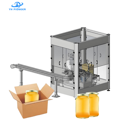 Good price Glass Bottle Honey Carton Packing Machine with Stainless Steel Construction for Diverse Packaging Needs online